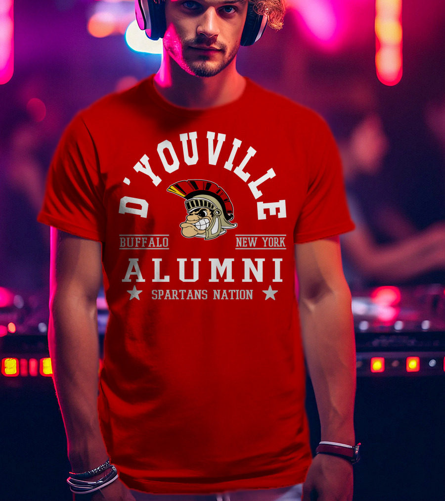 D'Youville Buffalo New York Alumni Spartans Nation T-Shirt