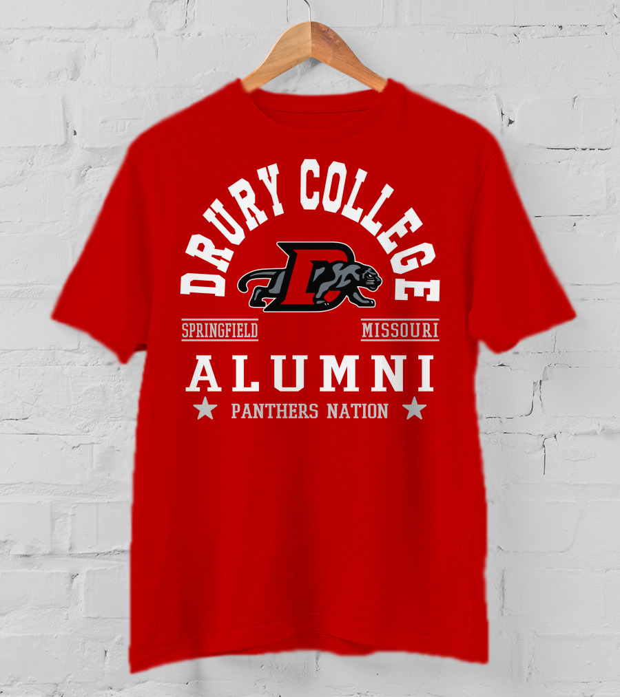 Drury College Springfield Missouri Alumni Panthers Nation T-Shirt