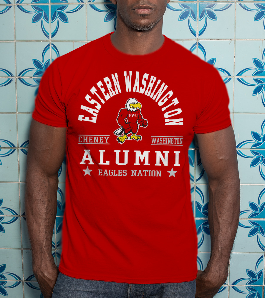 Eastern Washington University Alumni Eagles Nation Cheney Washington T-Shirt