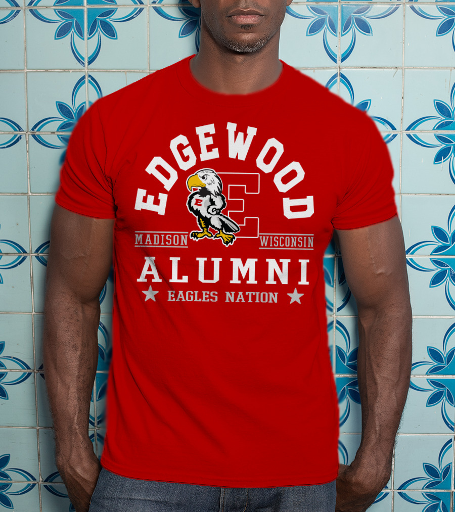 Edgewood College Madison Wisconsin Alumni Eagles Nation T-Shirt
