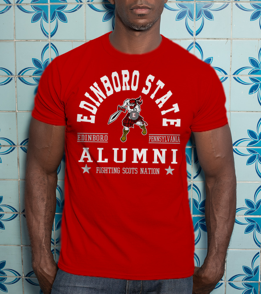 Edinboro State Alumni Fighting Scots Nation Pennsylvania T-Shirt