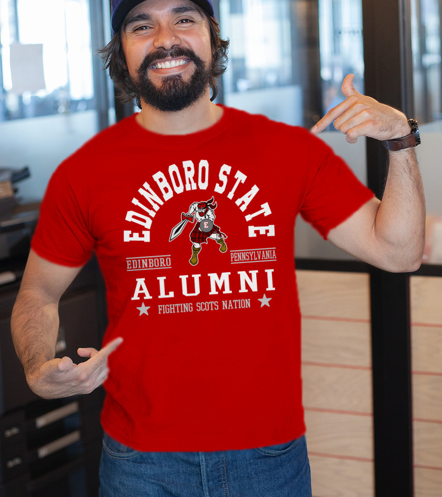 Edinboro State Alumni Fighting Scots Nation Pennsylvania T-Shirt