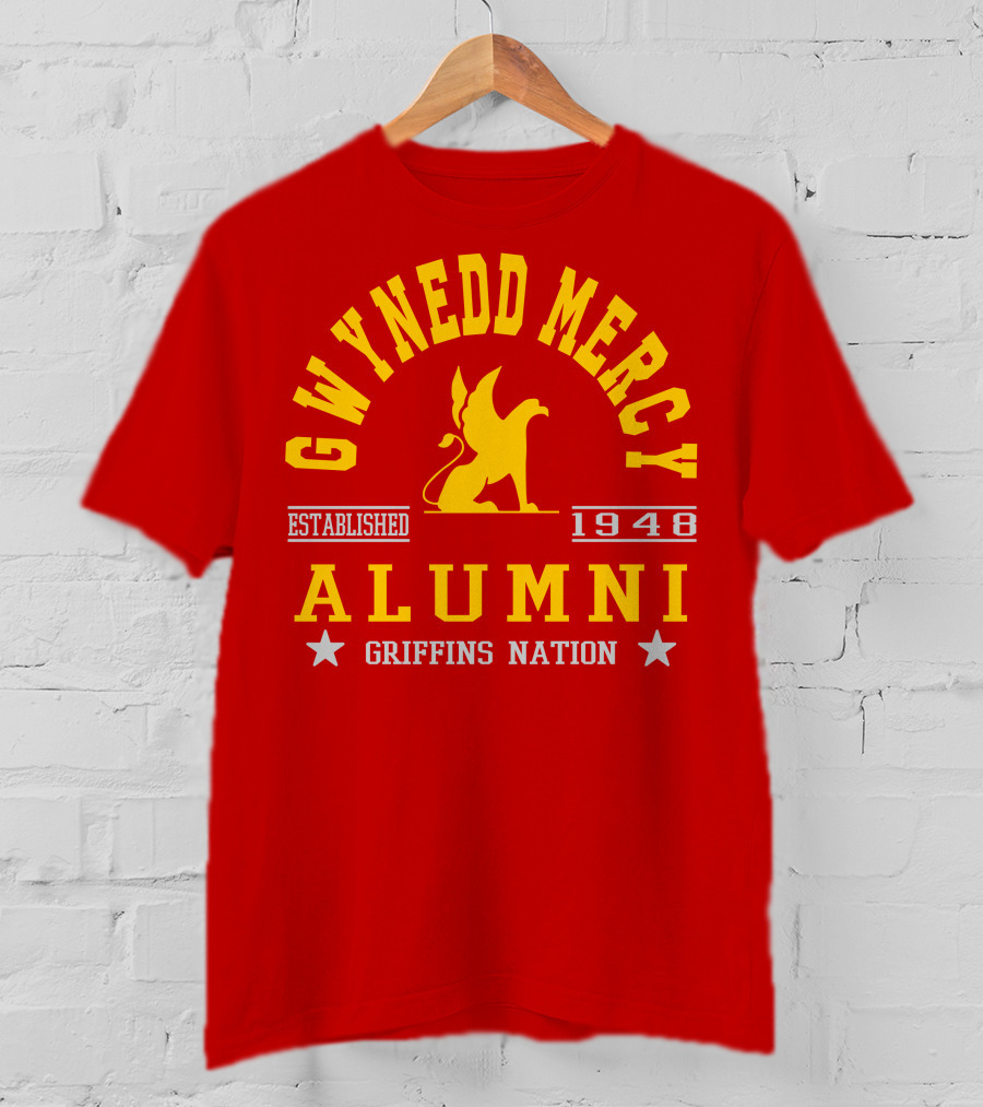 GWYNEDD MERCY ALUMNI ESTABLISHED 1948 GRIFFINS NATION T-Shirt