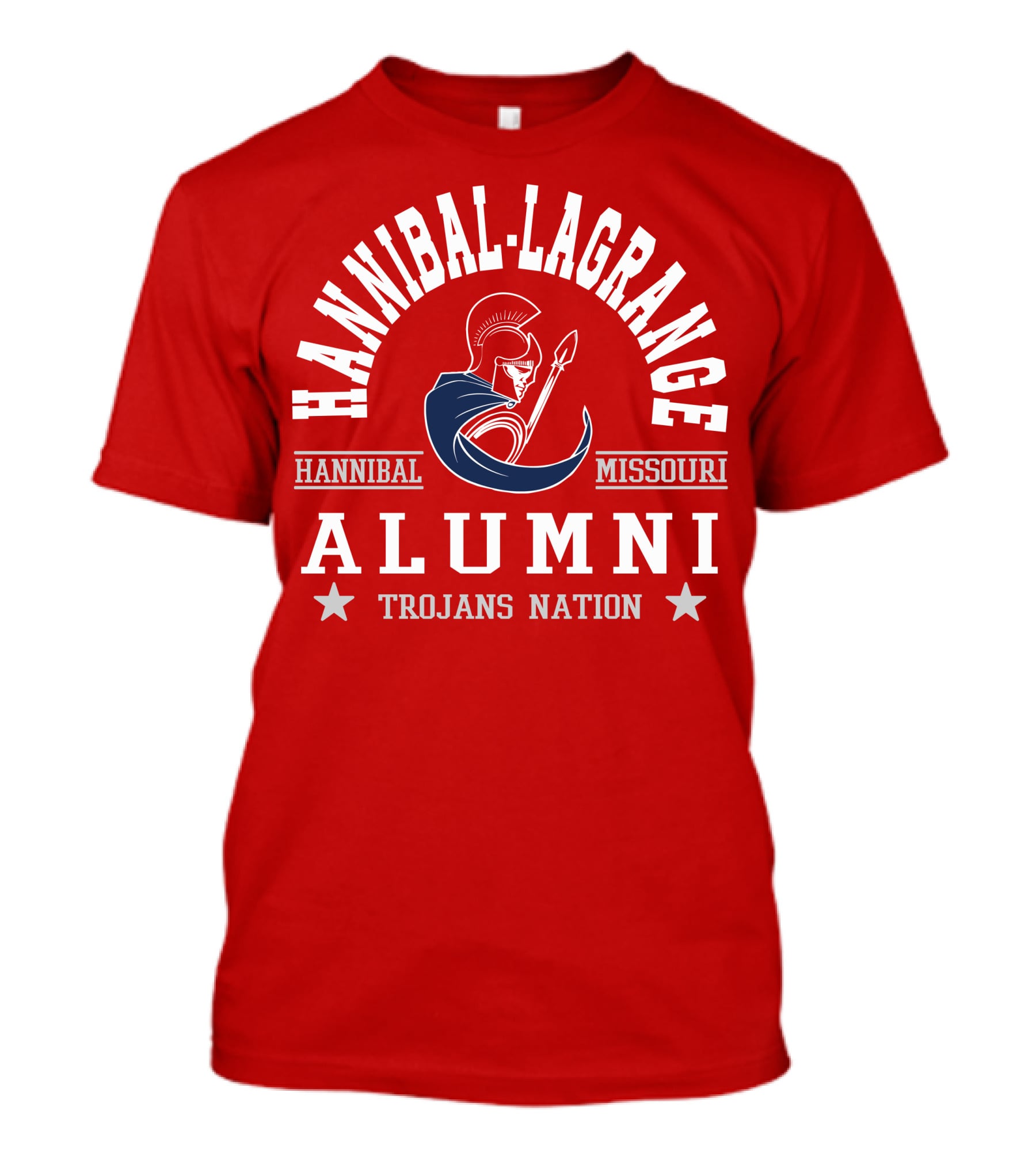Hannibal-LaGrange University Alumni Trojans Nation Hannibal Missouri T-Shirt