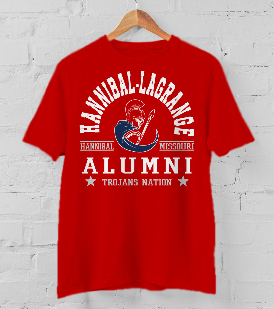 Hannibal-LaGrange University Alumni Trojans Nation Hannibal Missouri T-Shirt