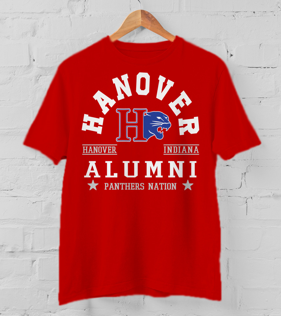 Hanover Indiana Alumni Panthers Nation T-Shirt