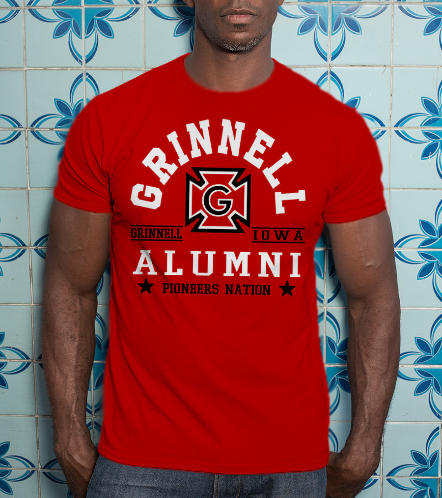 Grinnell Iowa Alumni Pioneers Nation T-Shirt