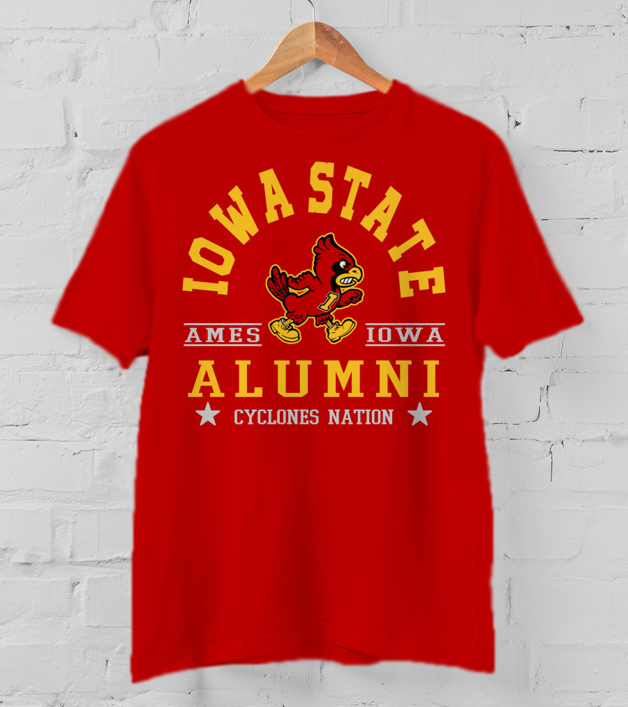 Iowa State Alumni Cyclones Nation Ames Iowa T-Shirt
