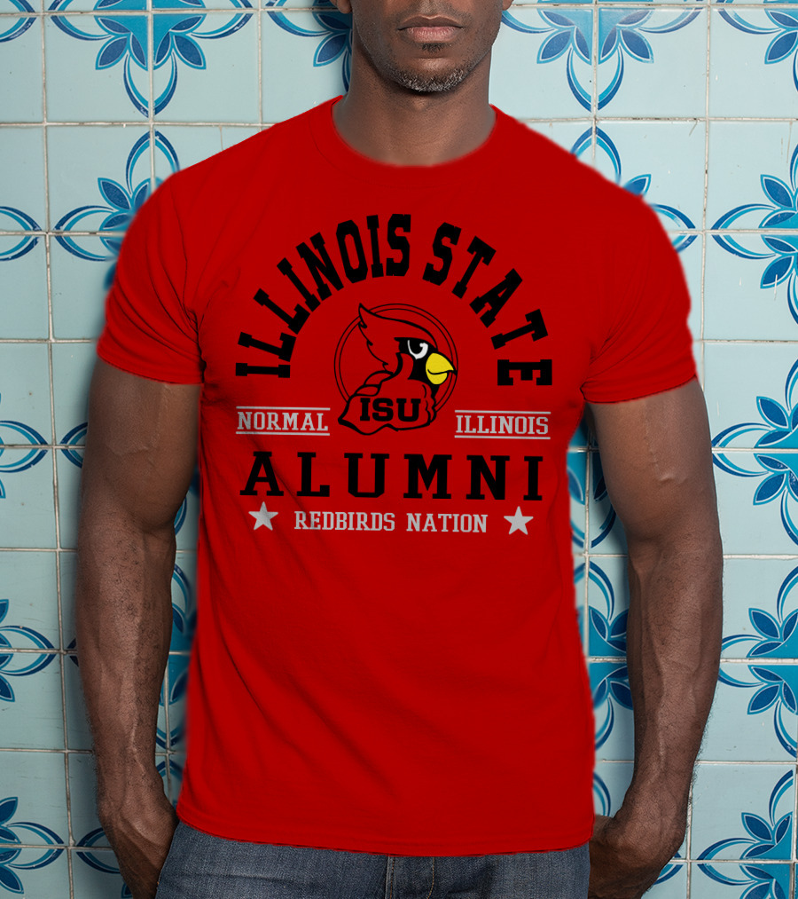 Illinois State Alumni Redbirds Nation Normal Illinois ISU T-Shirt