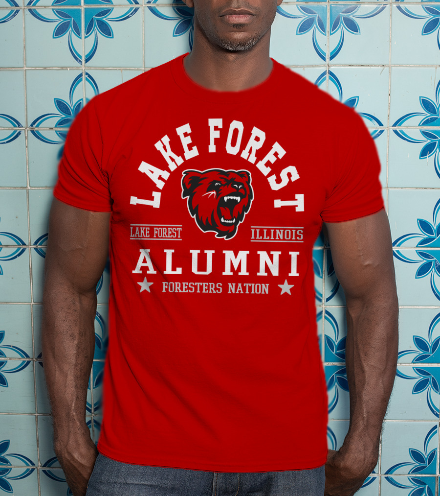 Lake Forest Illinois Alumni Foresters Nation T-Shirt