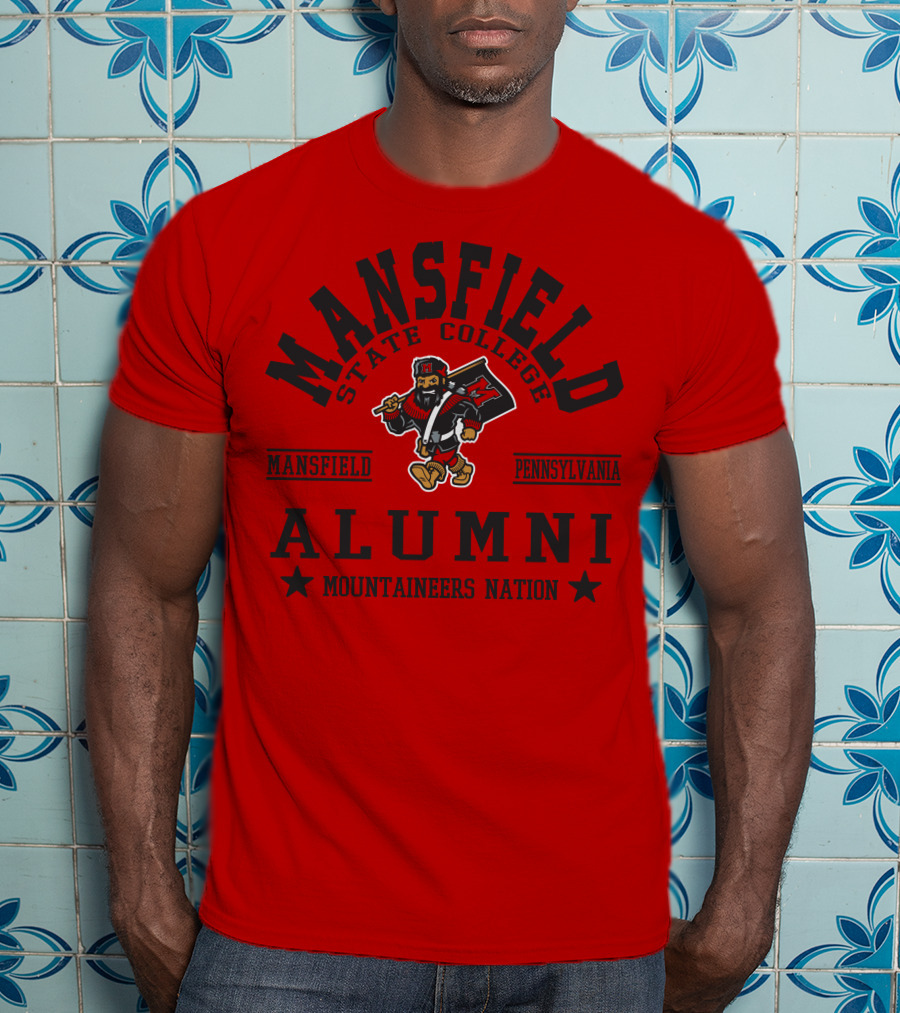 Mansfield State College Alumni Mountaineers Nation Pennsylvania T-Shirt