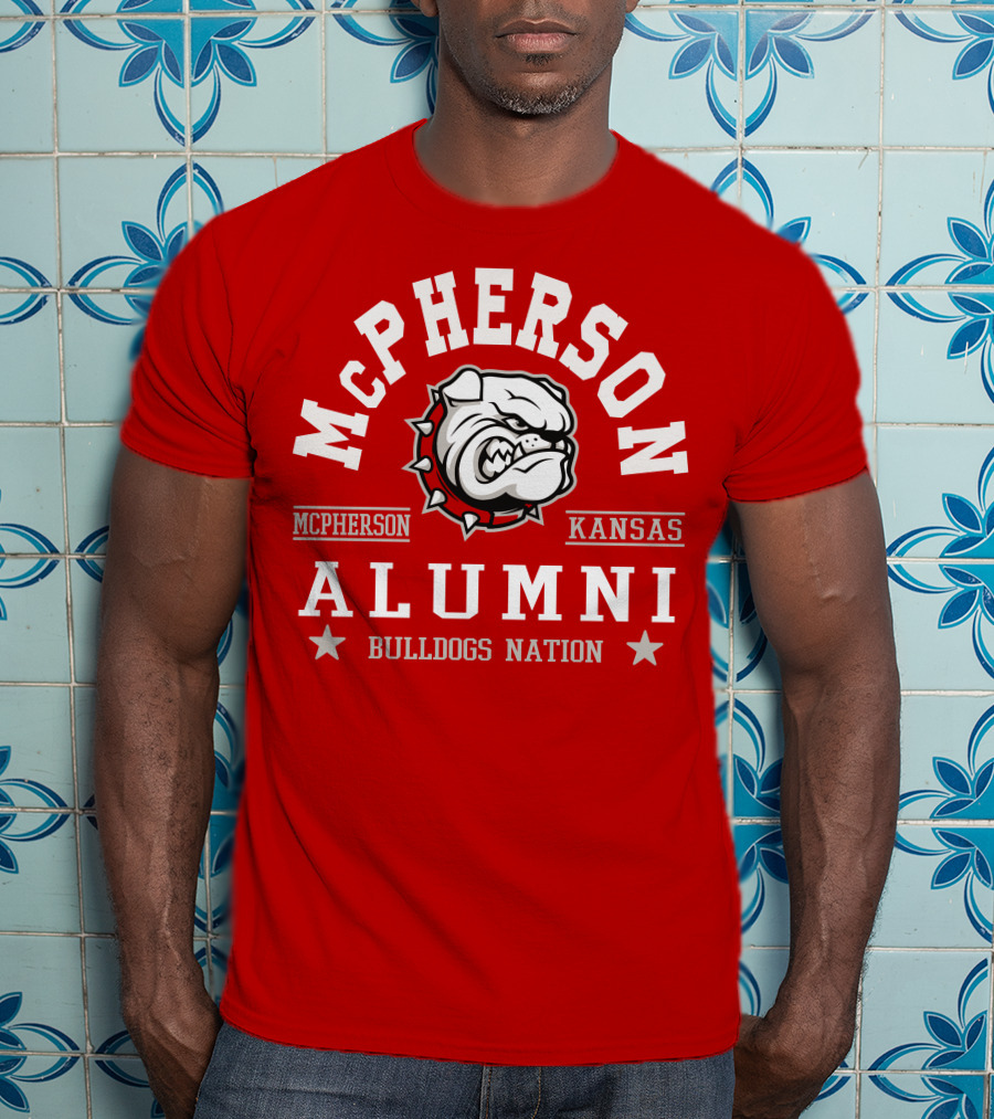 McPherson College Alumni Bulldogs Nation Kansas T-Shirt
