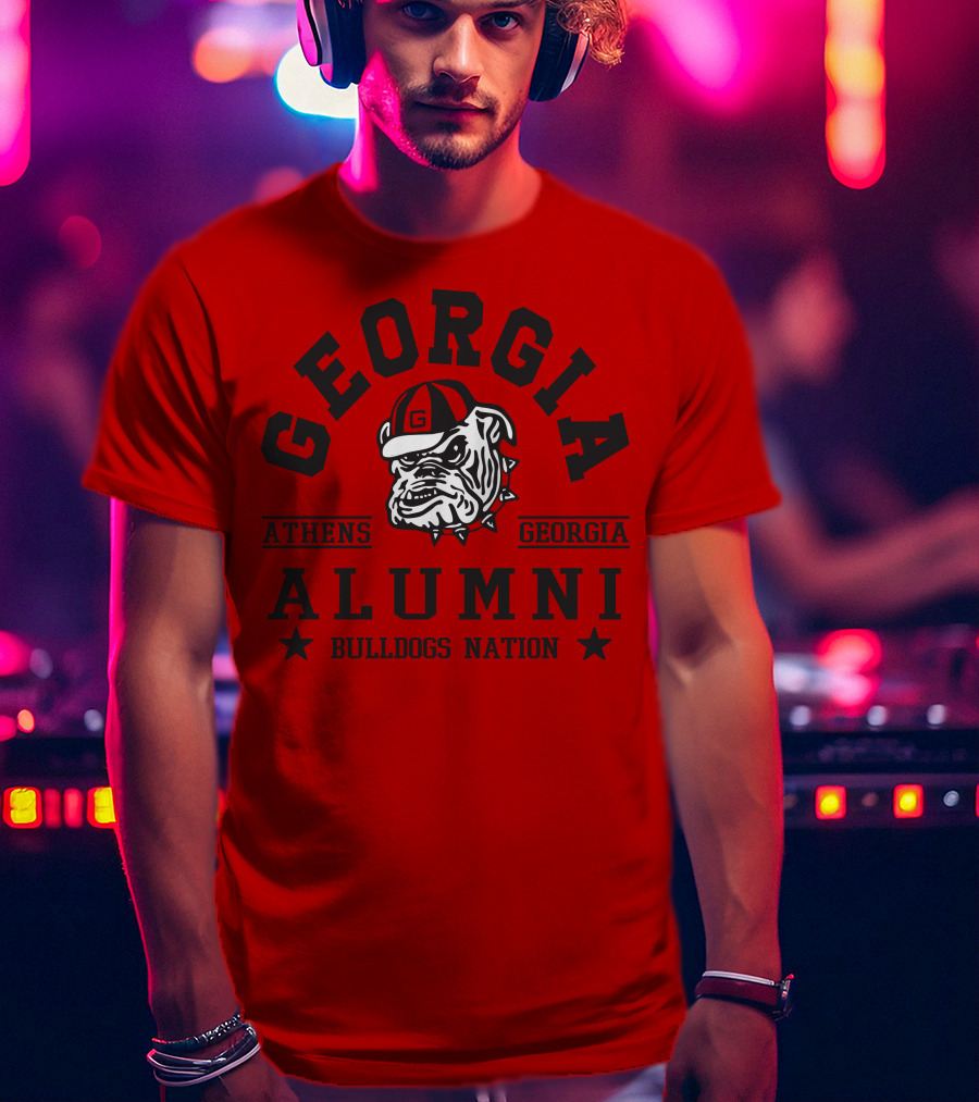 Georgia Bulldogs Alumni Athens Georgia Bulldogs Nation T-Shirt