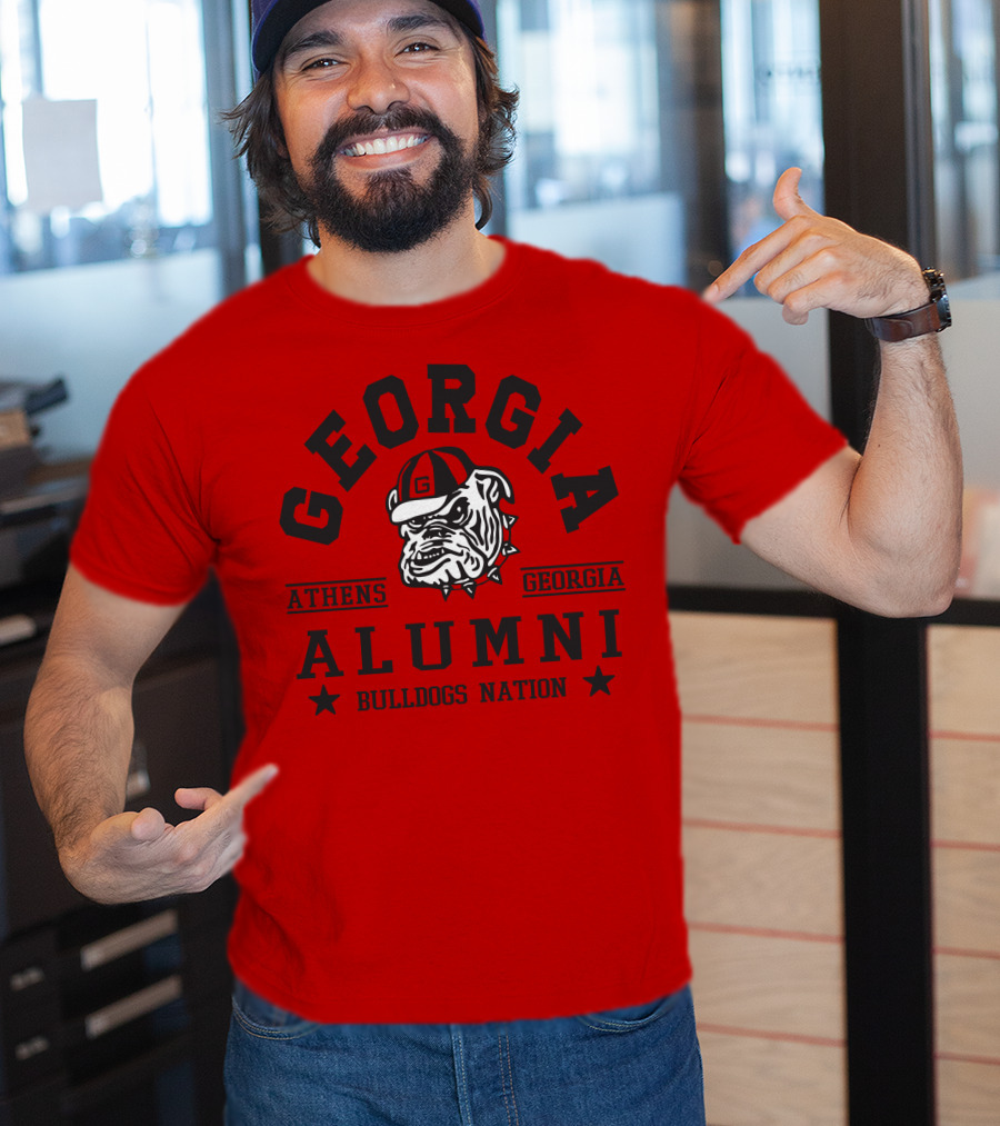 Georgia Bulldogs Alumni Athens Georgia Bulldogs Nation T-Shirt