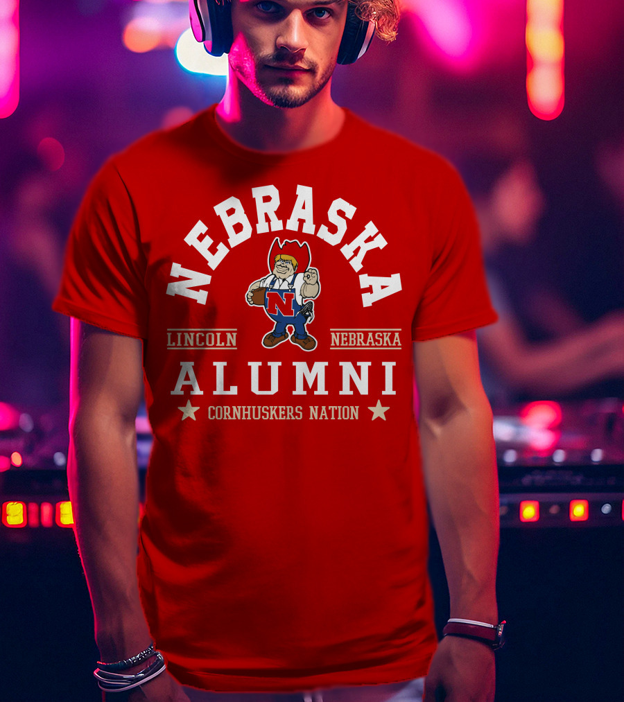 Nebraska Alumni Cornhuskers Nation Lincoln Nebraska T-Shirt