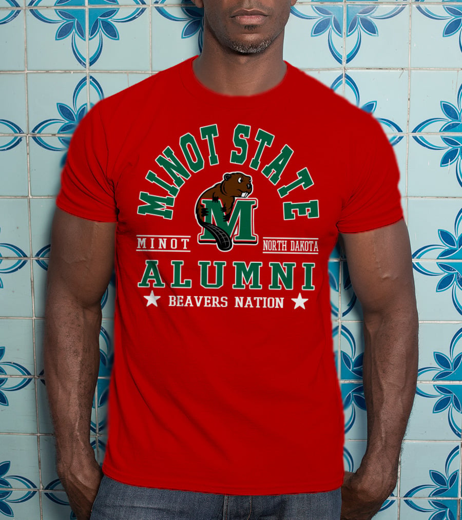 Minot State Alumni Beavers Nation North Dakota T-Shirt