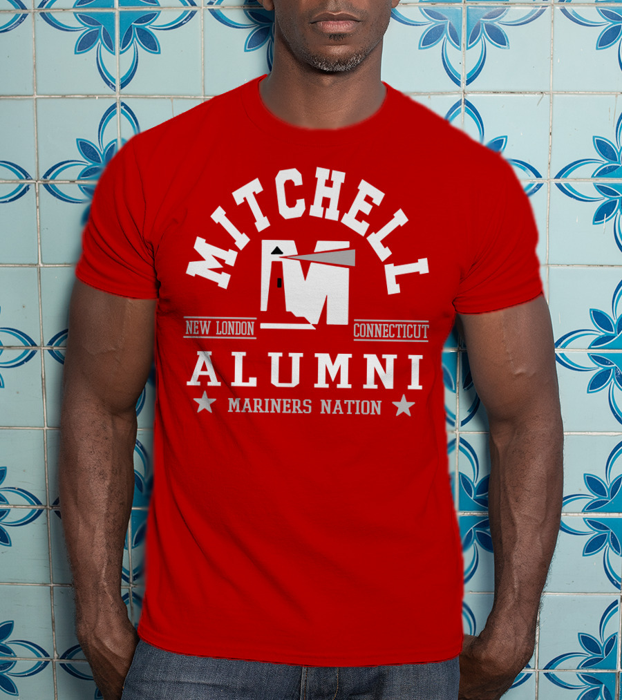 Mitchell College New London Connecticut Alumni Mariners Nation T-Shirt