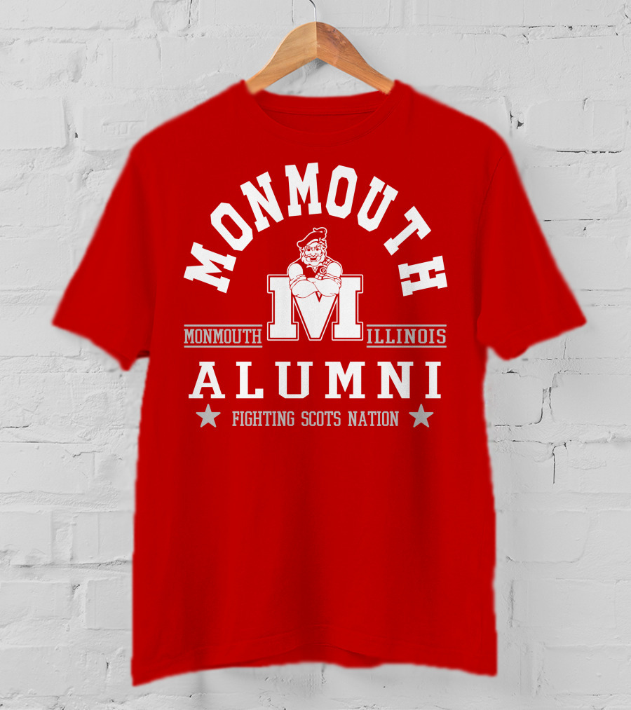 Monmouth College Alumni Fighting Scots Nation Illinois T-Shirt
