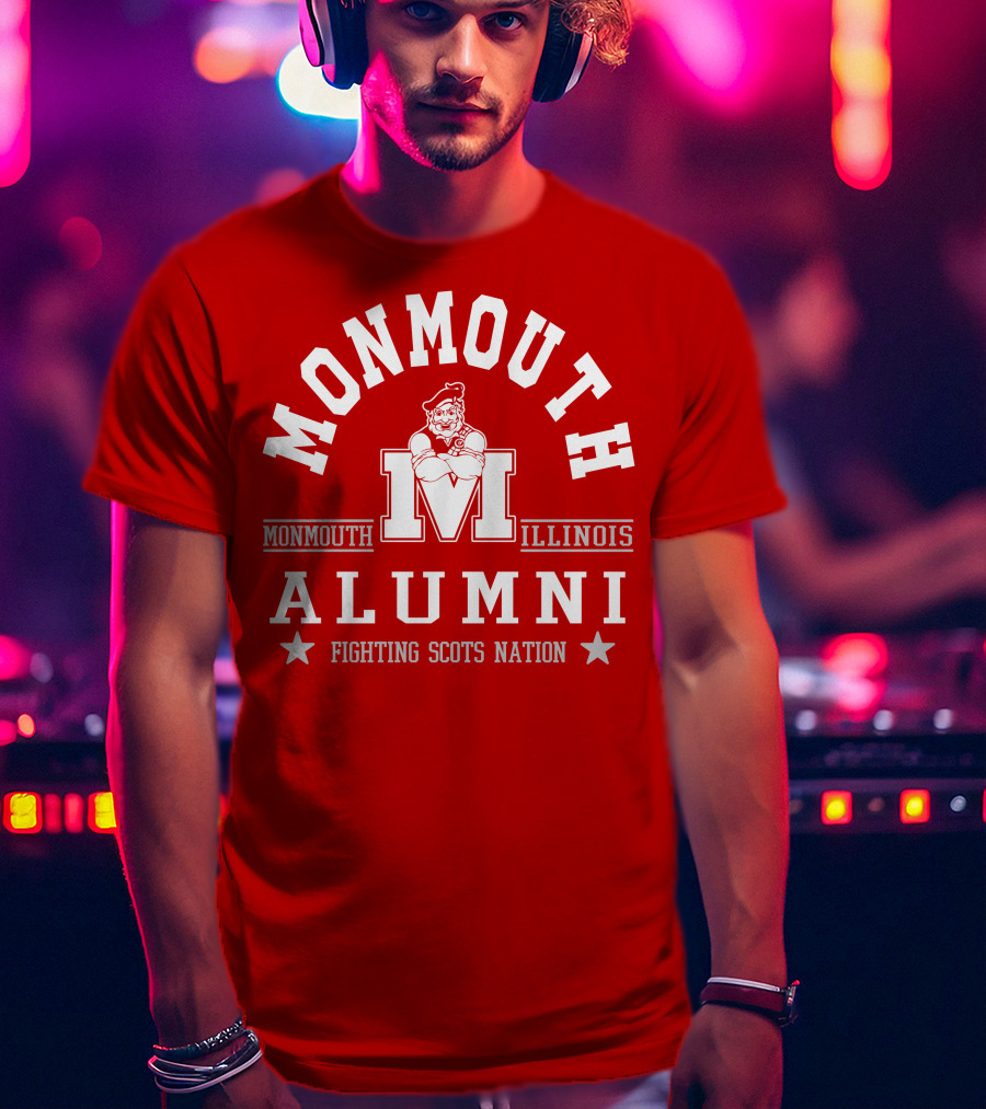 Monmouth College Alumni Fighting Scots Nation Illinois T-Shirt