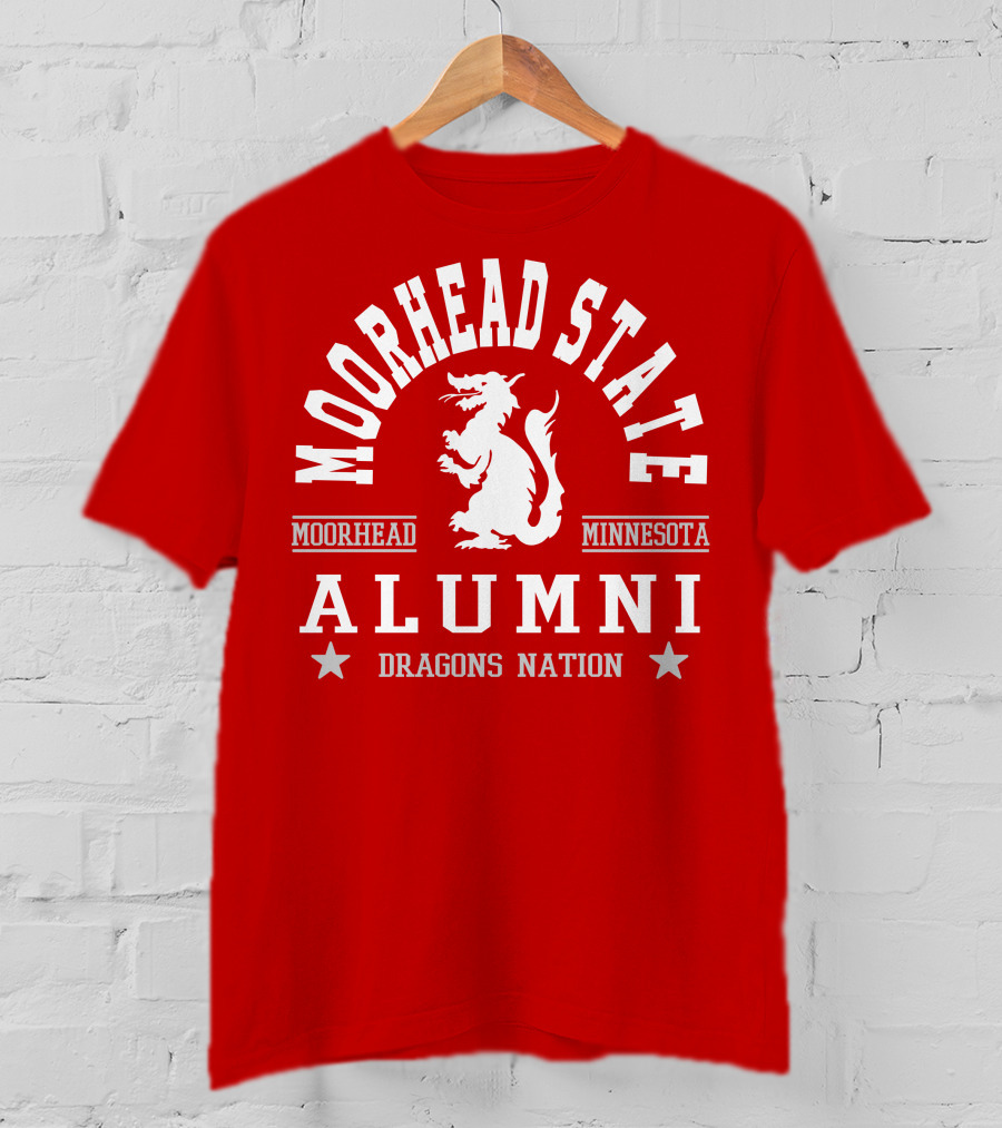 Moorhead State Minnesota Alumni Dragons Nation T-Shirt