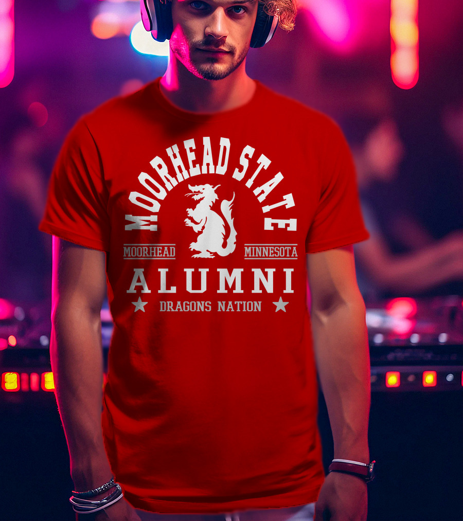 Moorhead State Minnesota Alumni Dragons Nation T-Shirt