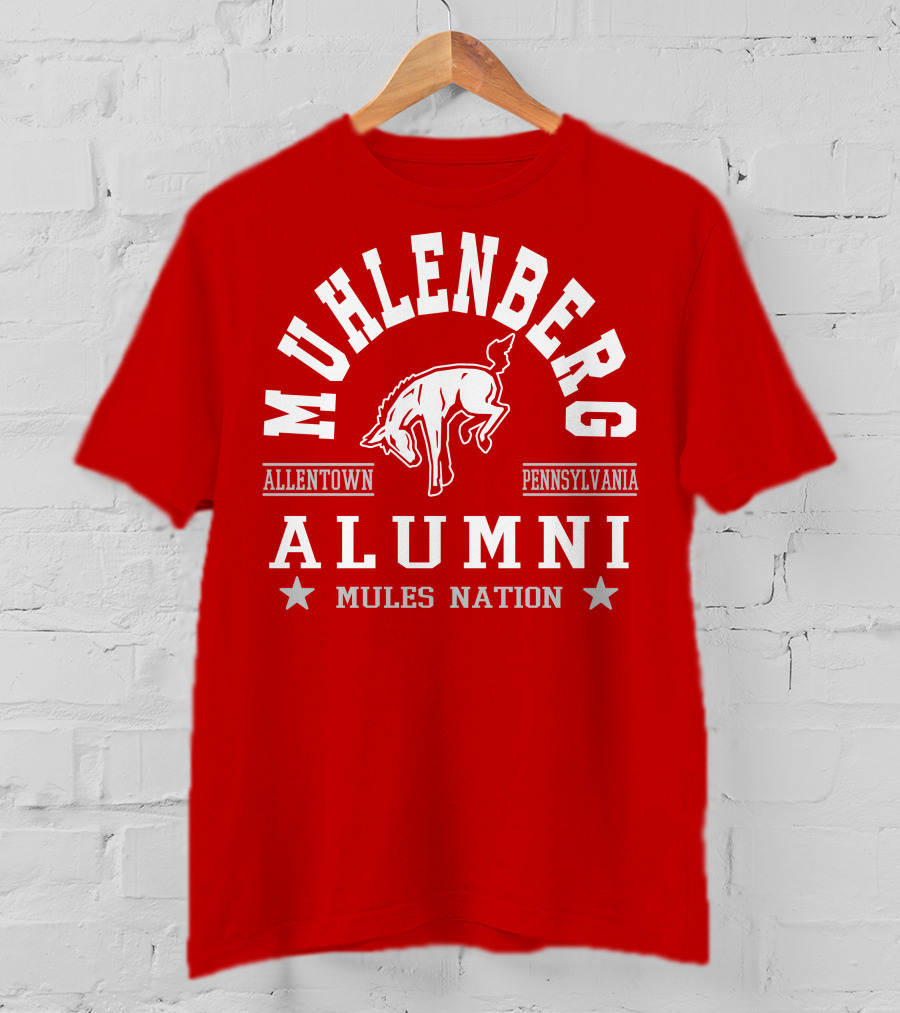 Muhlenberg Allentown Pennsylvania Alumni Mules Nation T-Shirt