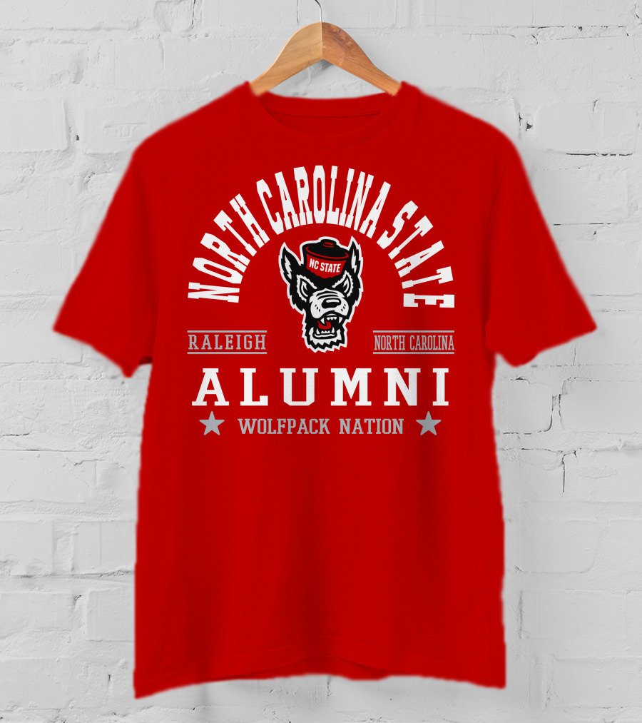 North Carolina State Alumni Wolfpack Nation Raleigh T-Shirt