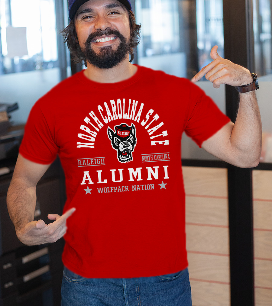 North Carolina State Alumni Wolfpack Nation Raleigh T-Shirt
