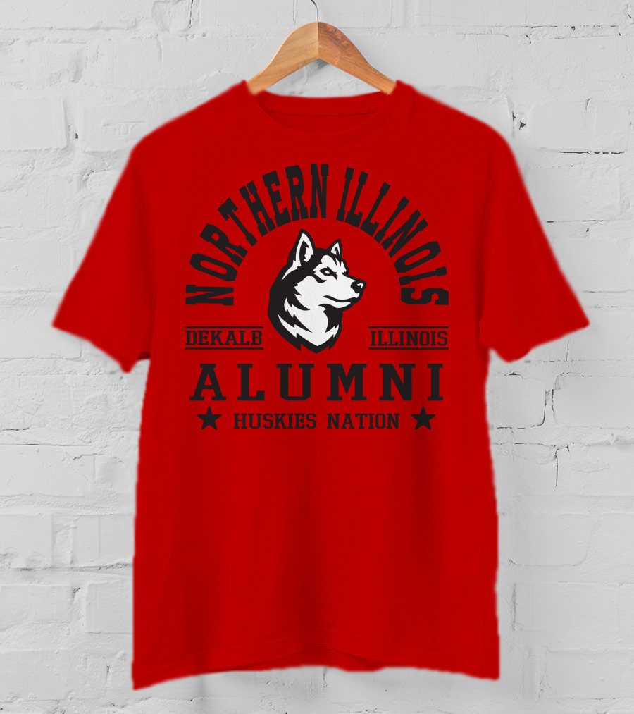Northern Illinois Alumni DeKalb Huskies Nation T-Shirt
