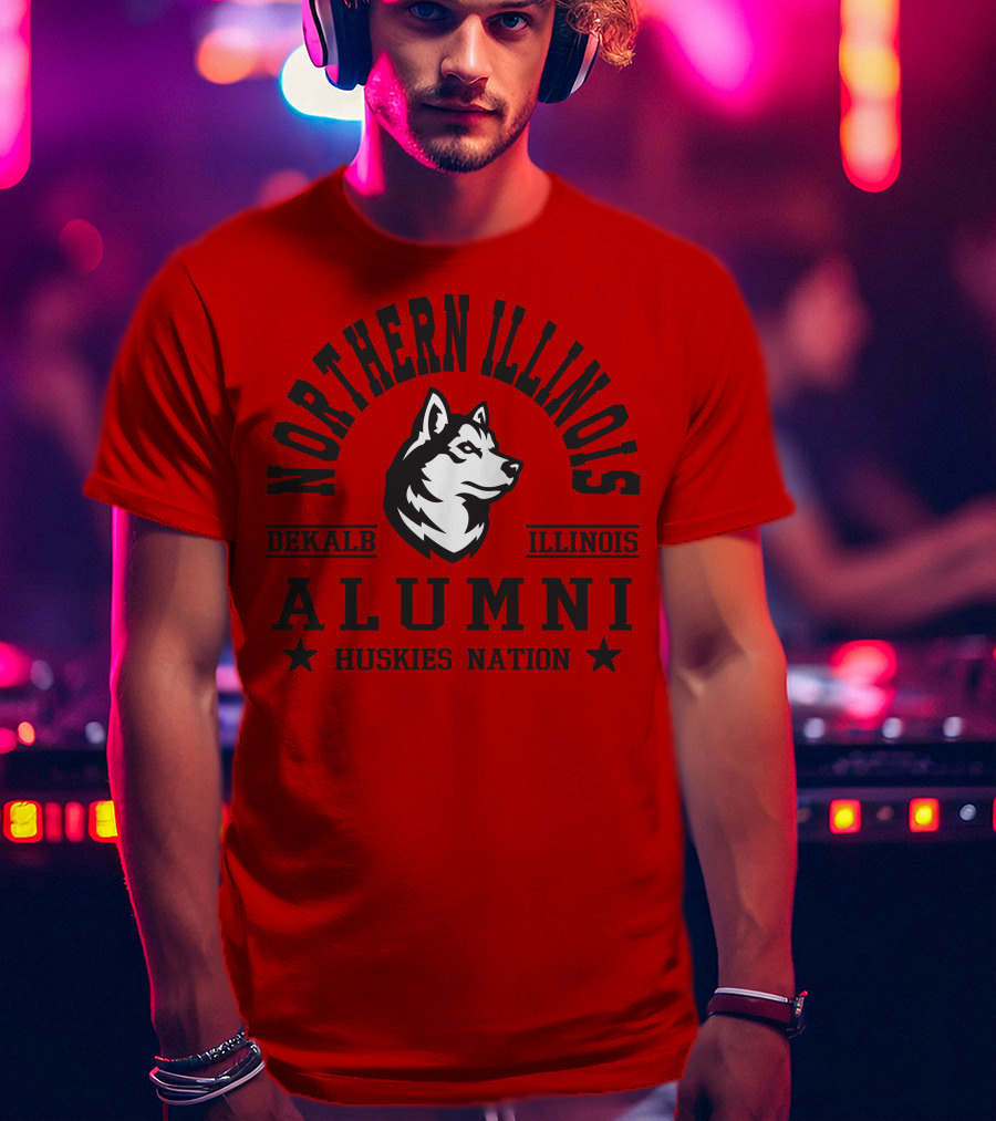 Northern Illinois Alumni DeKalb Huskies Nation T-Shirt