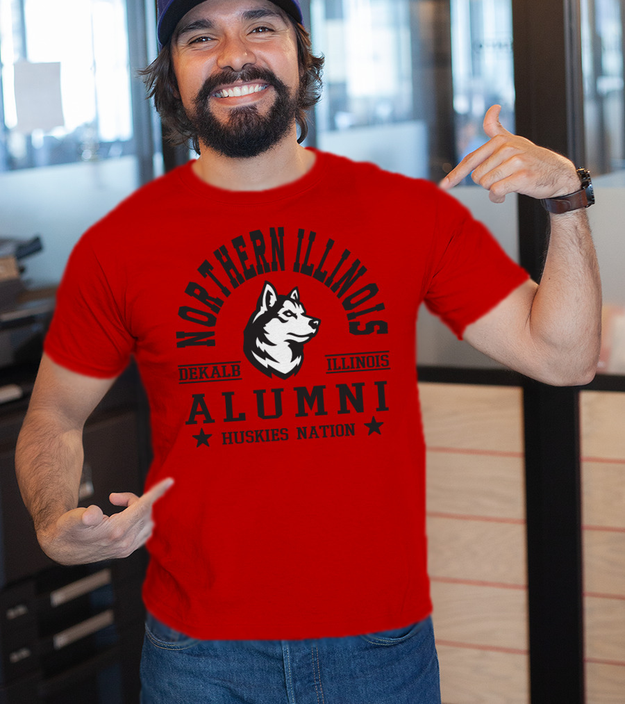 Northern Illinois Alumni DeKalb Huskies Nation T-Shirt