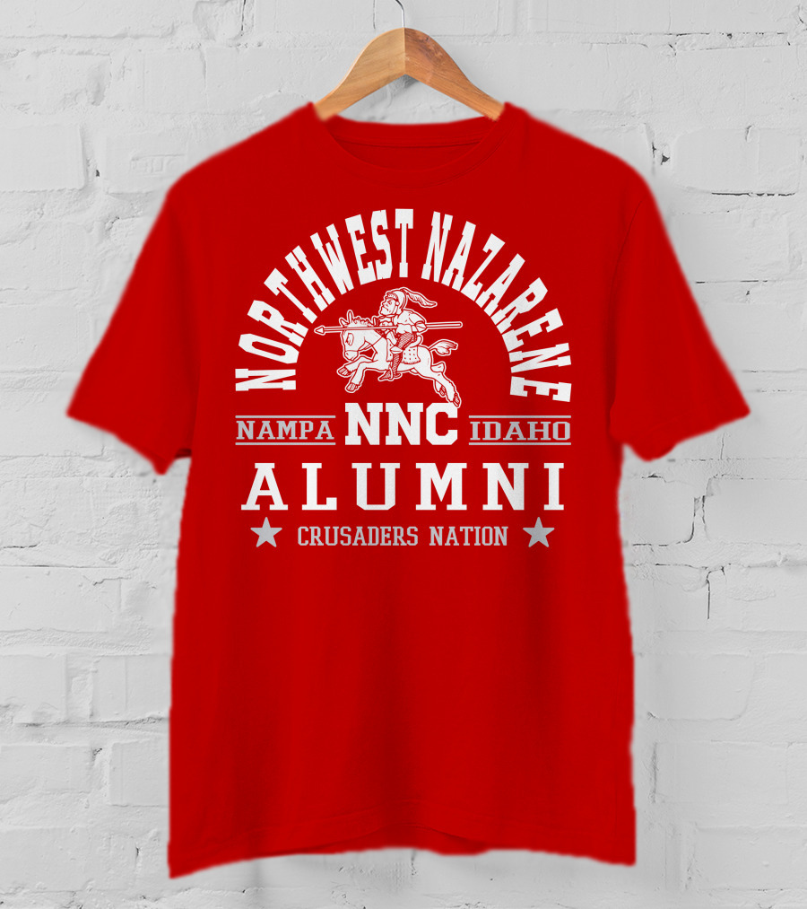 Northwest Nazarene NNC Idaho Alumni Crusaders Nation Nampa T-Shirt