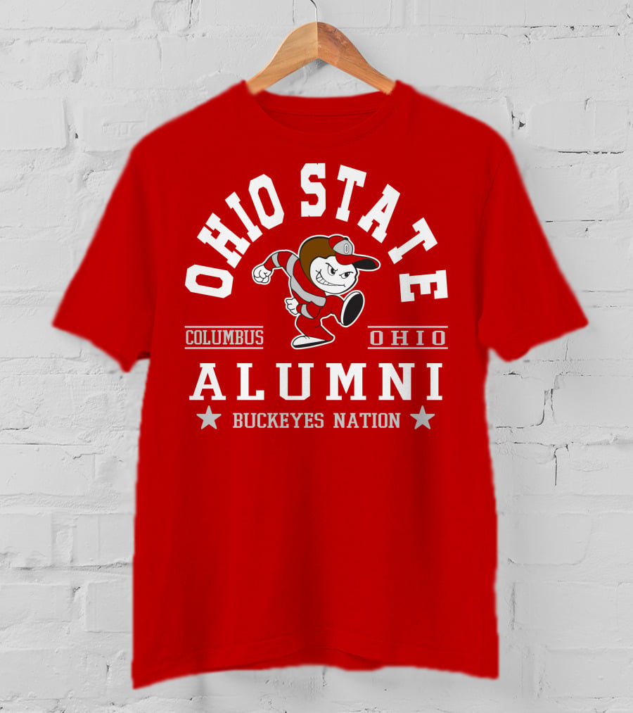 Ohio State Alumni Columbus Ohio Buckeyes Nation T-Shirt
