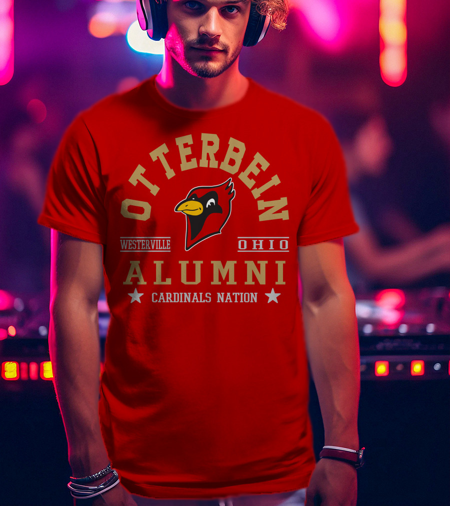 Otterbein Alumni Cardinals Nation Westerville Ohio T-Shirt