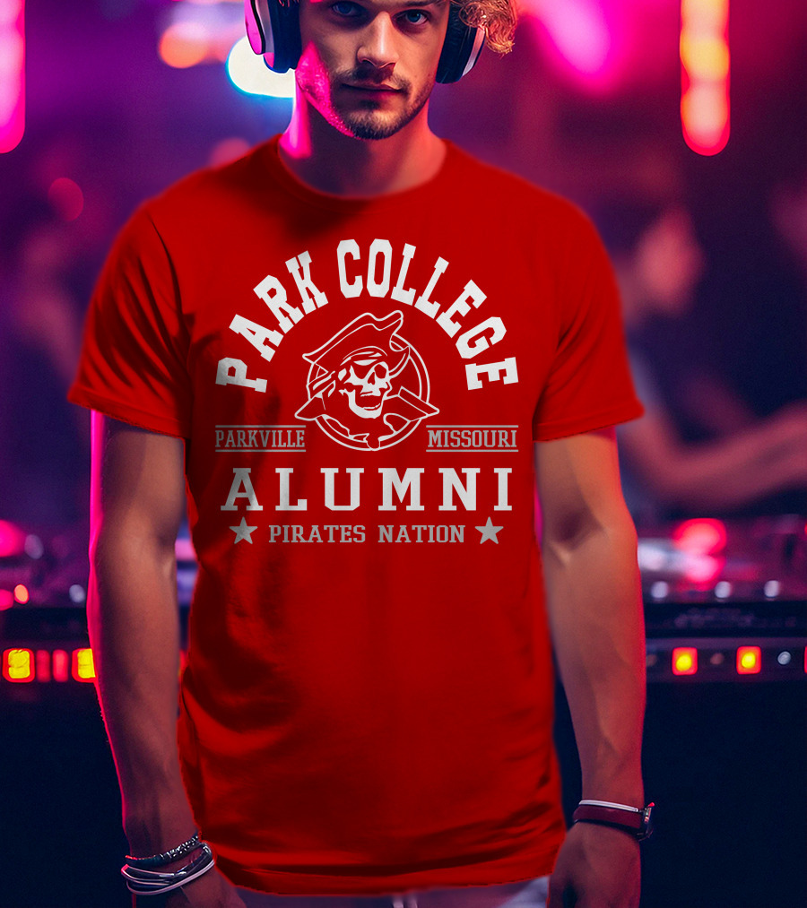 Park College Alumni Pirates Nation Parkville Missouri T-Shirt