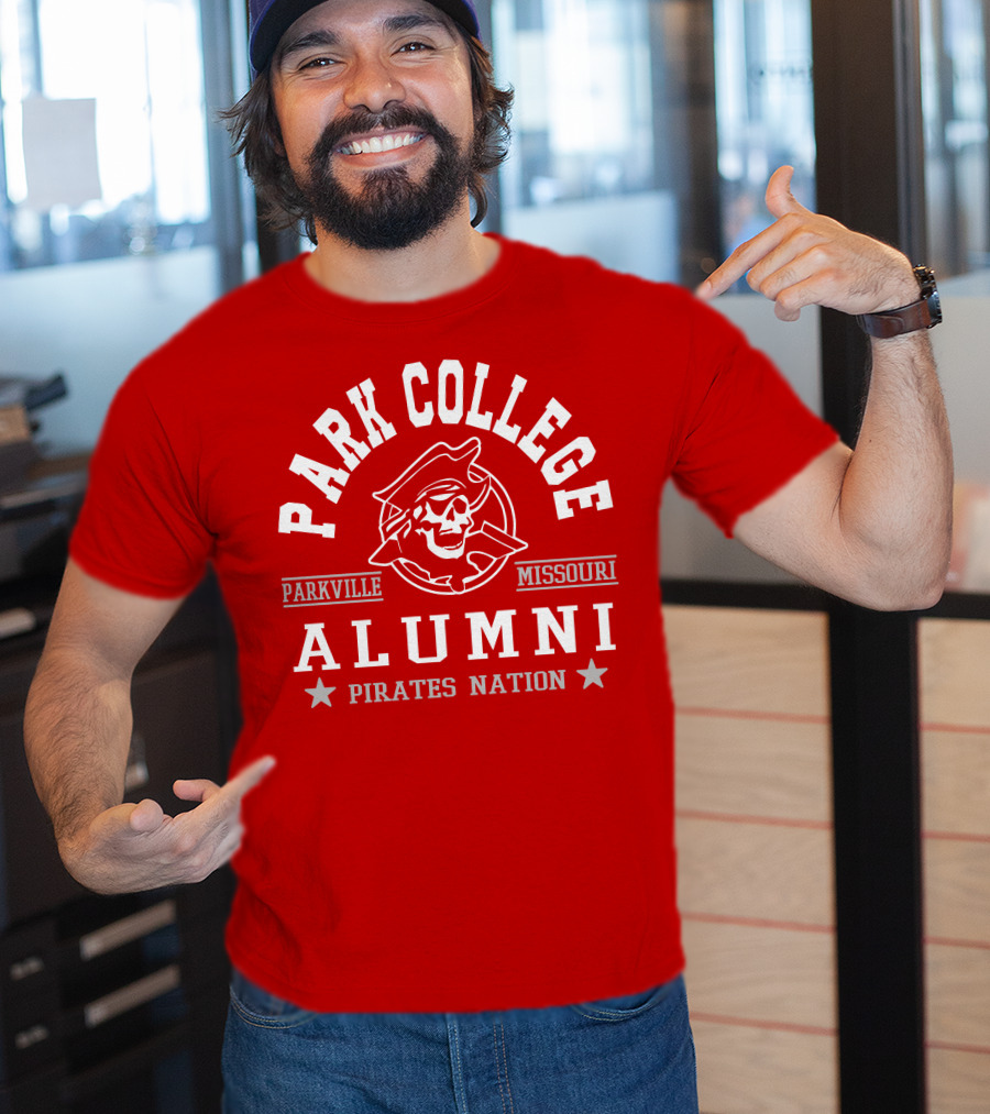 Park College Alumni Pirates Nation Parkville Missouri T-Shirt