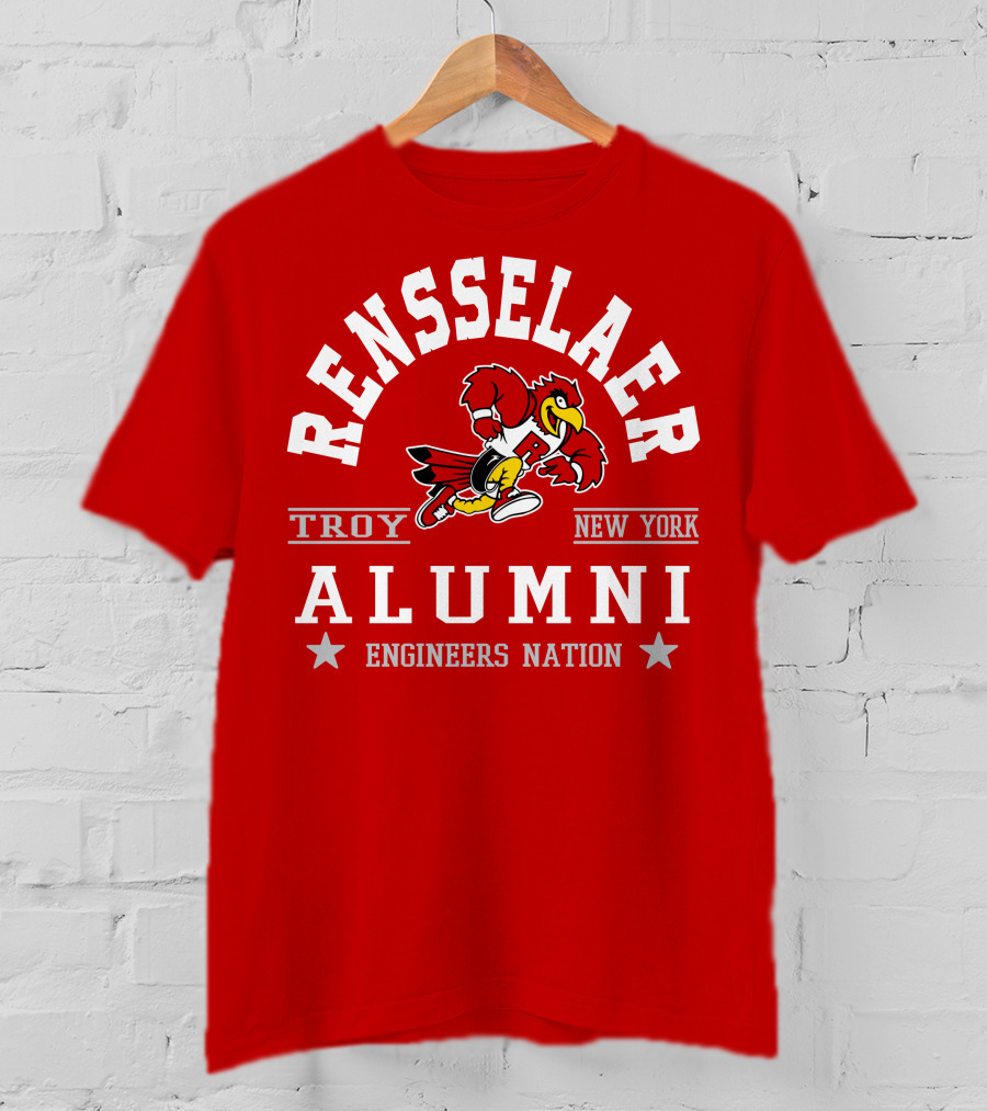 Rensselaer Alumni Troy New York Engineers Nation T-Shirt