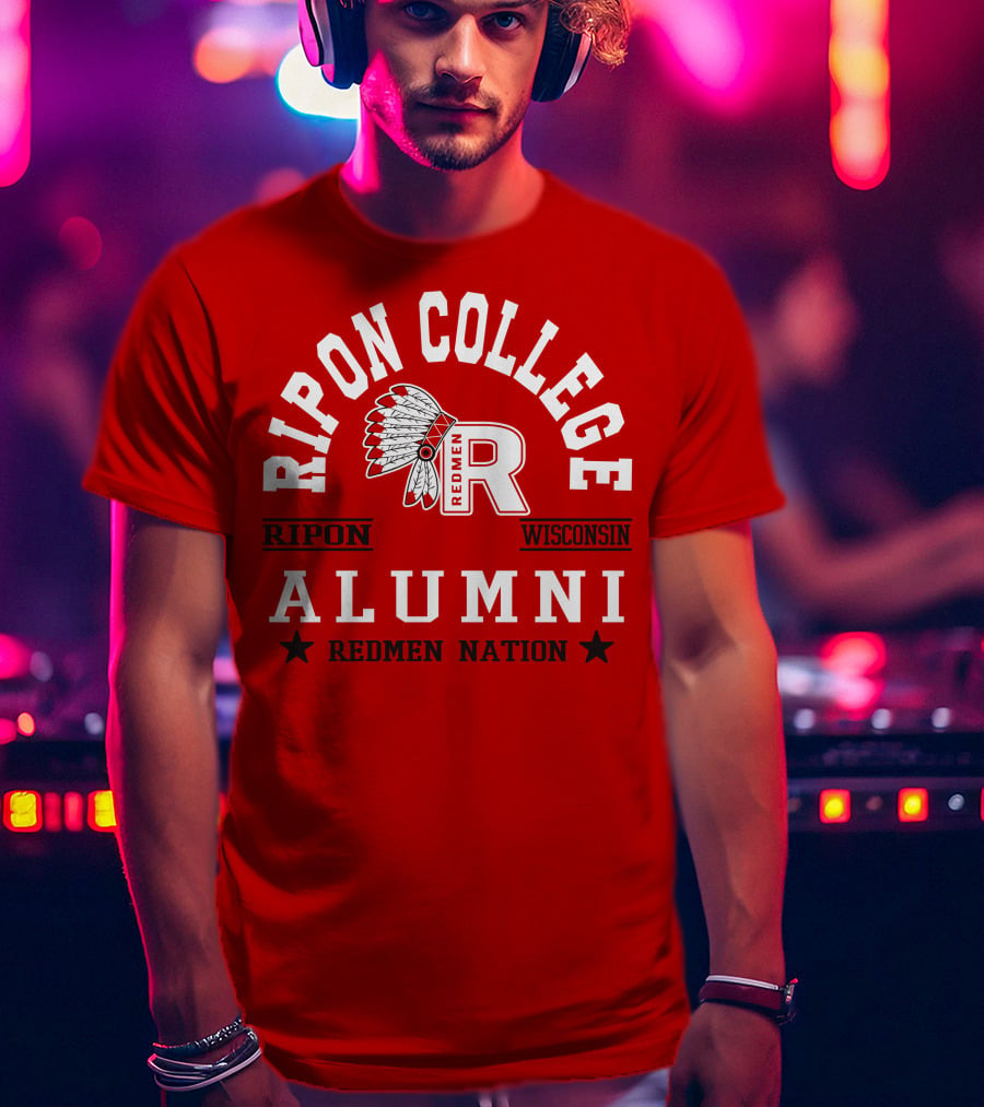 Ripon College Alumni Redmen Nation Wisconsin T-Shirt