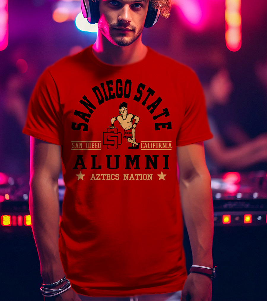 San Diego State Aztecs Alumni California Nation T-Shirt