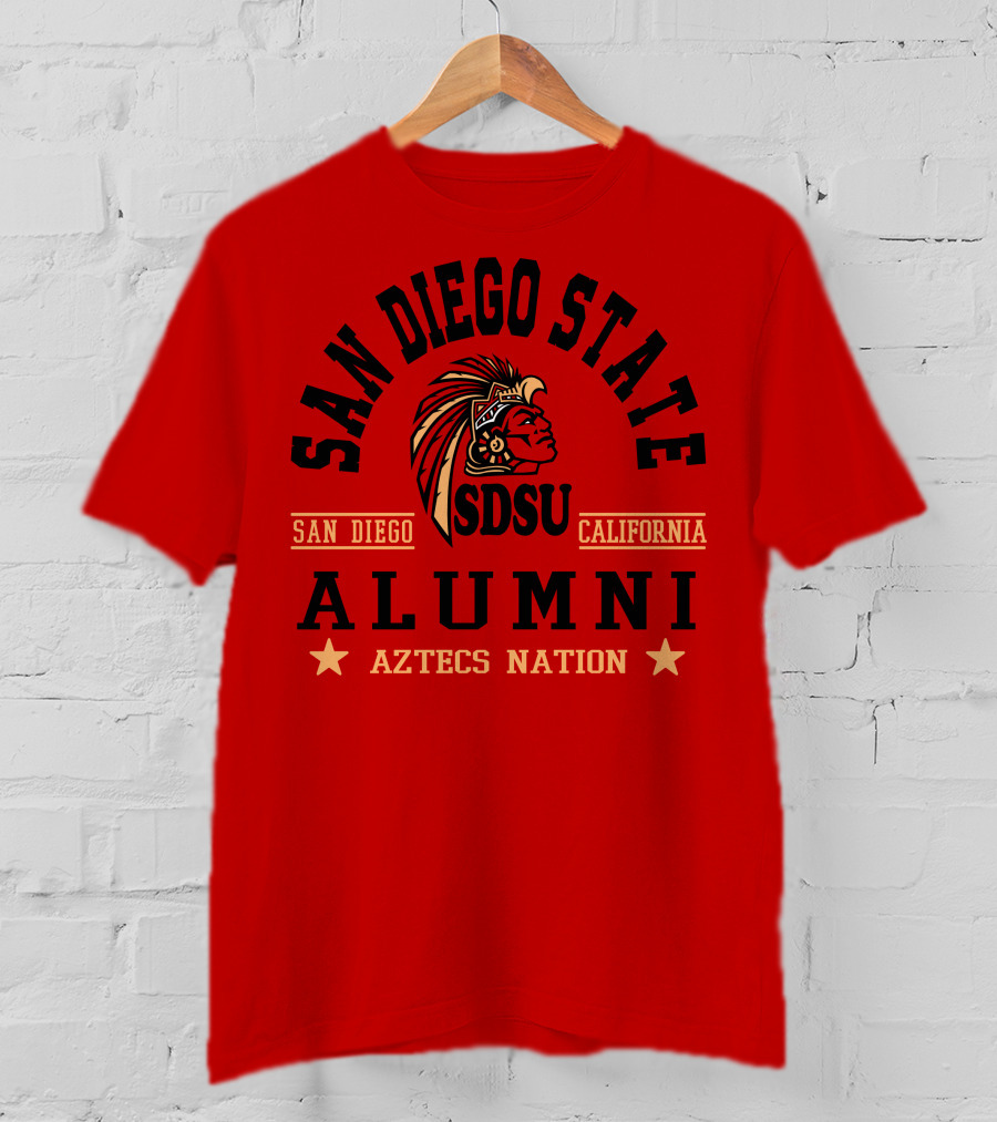 San Diego State California SDSU Alumni Aztecs Nation T-Shirt