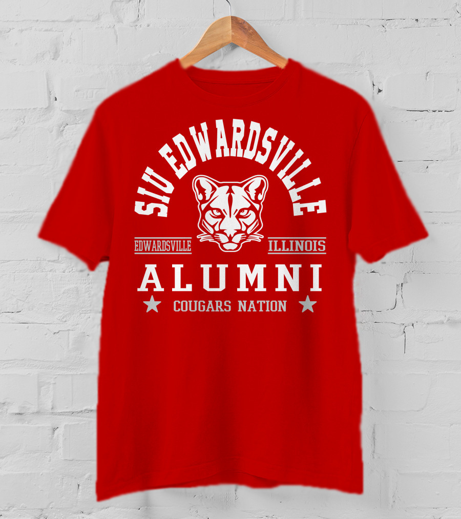 SIU Edwardsville Alumni Cougars Nation Edwardsville Illinois T-Shirt
