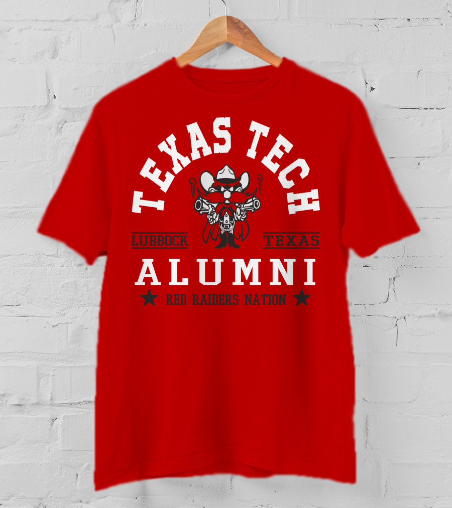 Texas Tech Alumni Red Raiders Nation Lubbock Texas T-Shirt