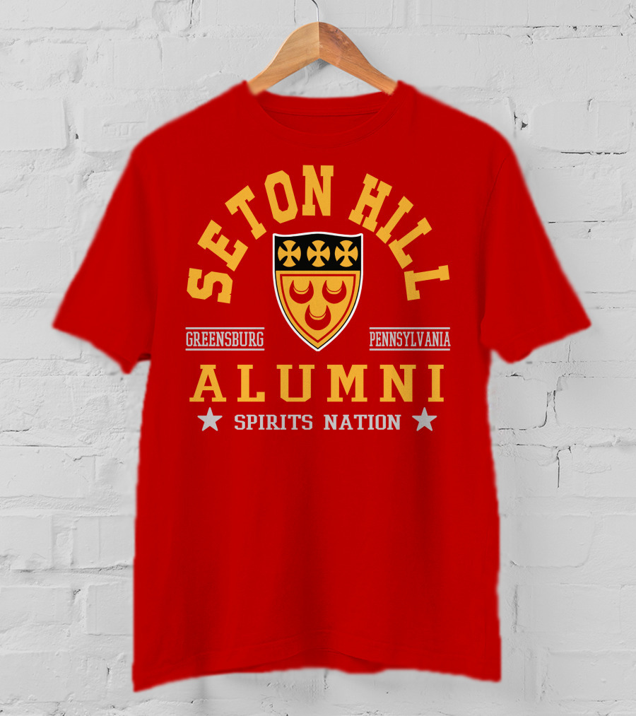 Seton Hill Alumni Spirits Nation Greensburg Pennsylvania T-Shirt