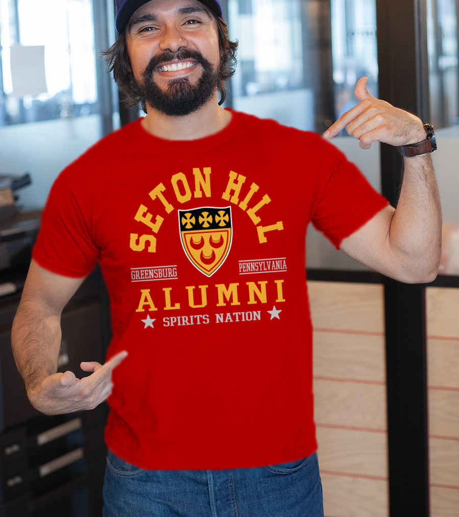 Seton Hill Alumni Spirits Nation Greensburg Pennsylvania T-Shirt