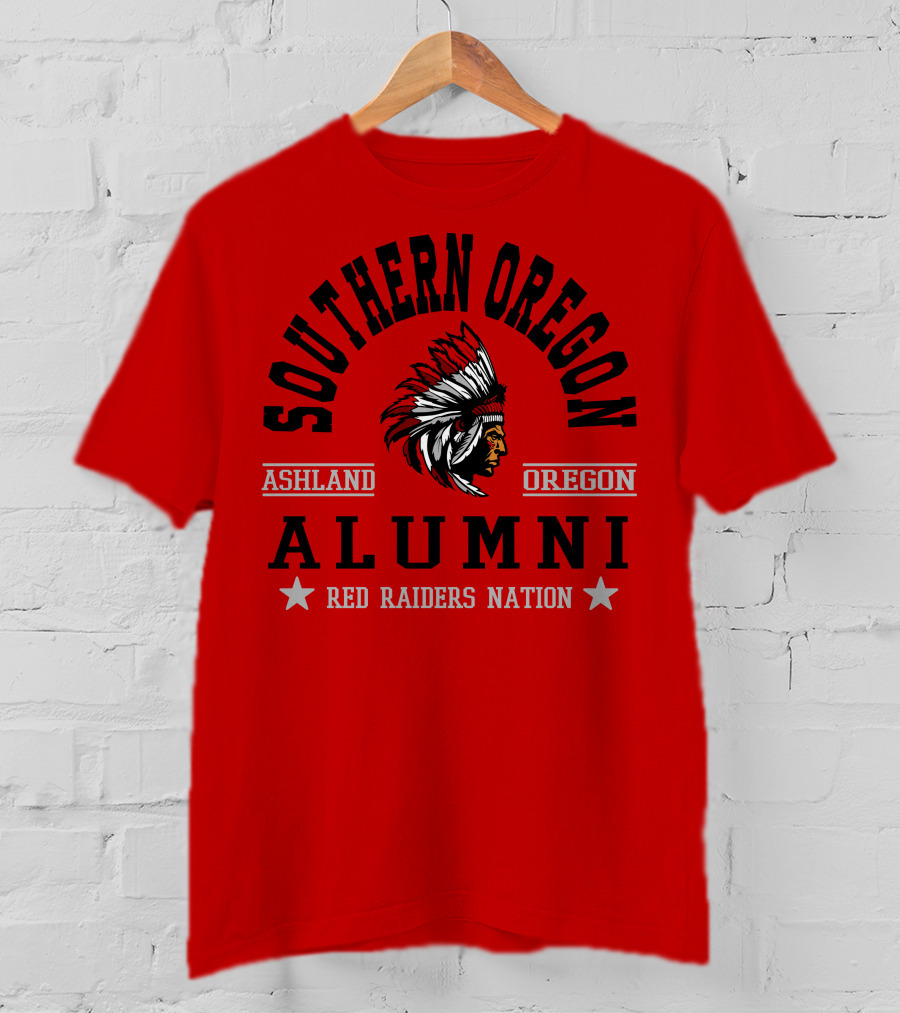Southern Oregon Ashland Alumni Red Raiders Nation T-Shirt