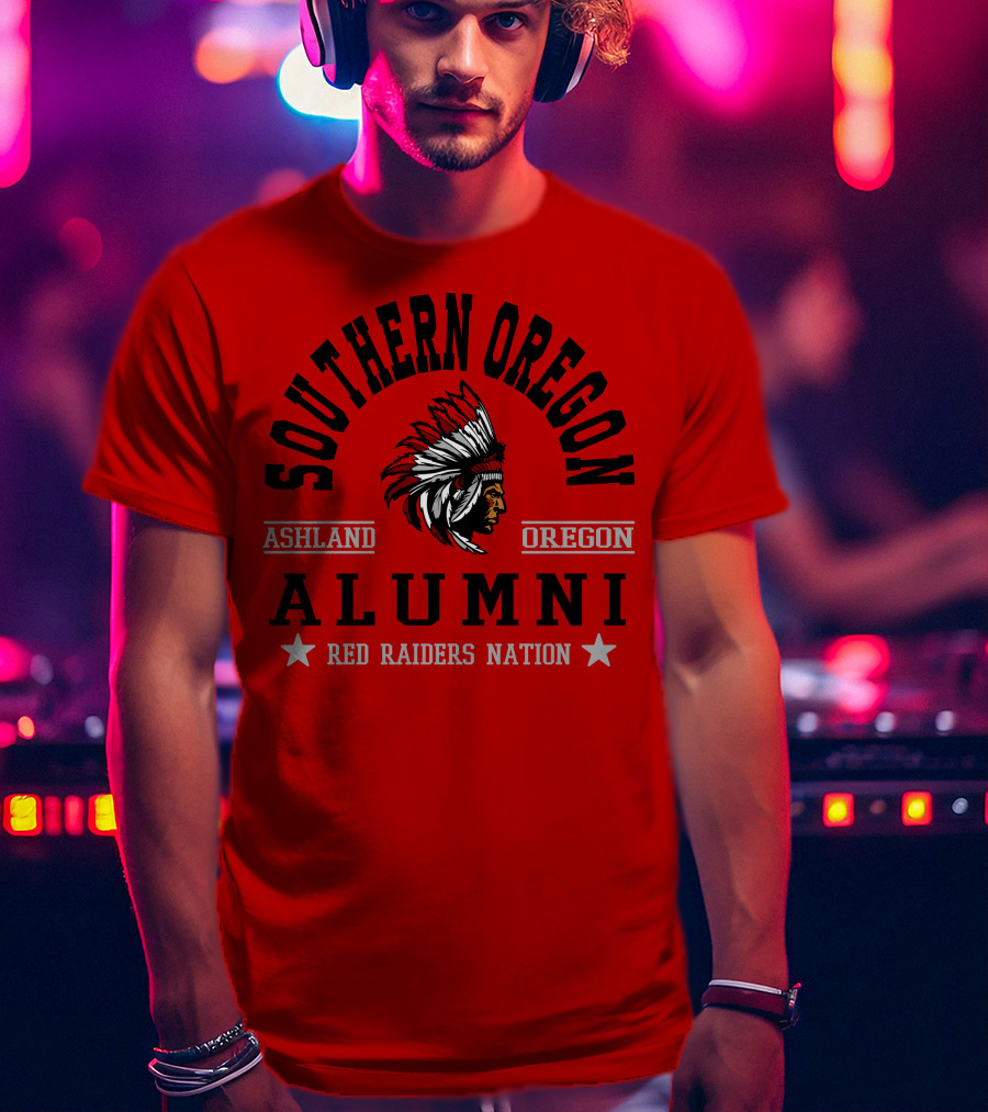 Southern Oregon Ashland Alumni Red Raiders Nation T-Shirt