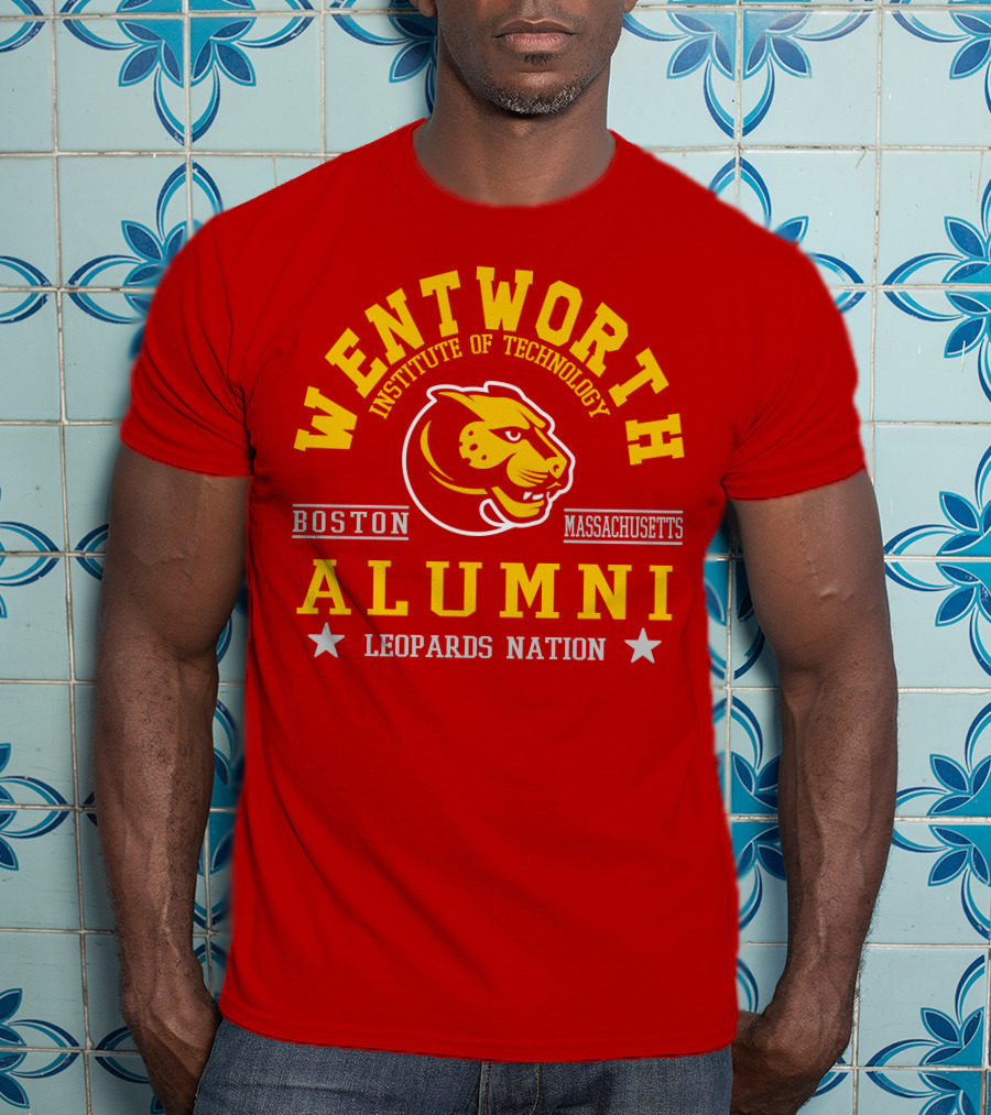 Wentworth Institute Of Technology Alumni Leopards Nation Boston Massachusetts T-Shirt