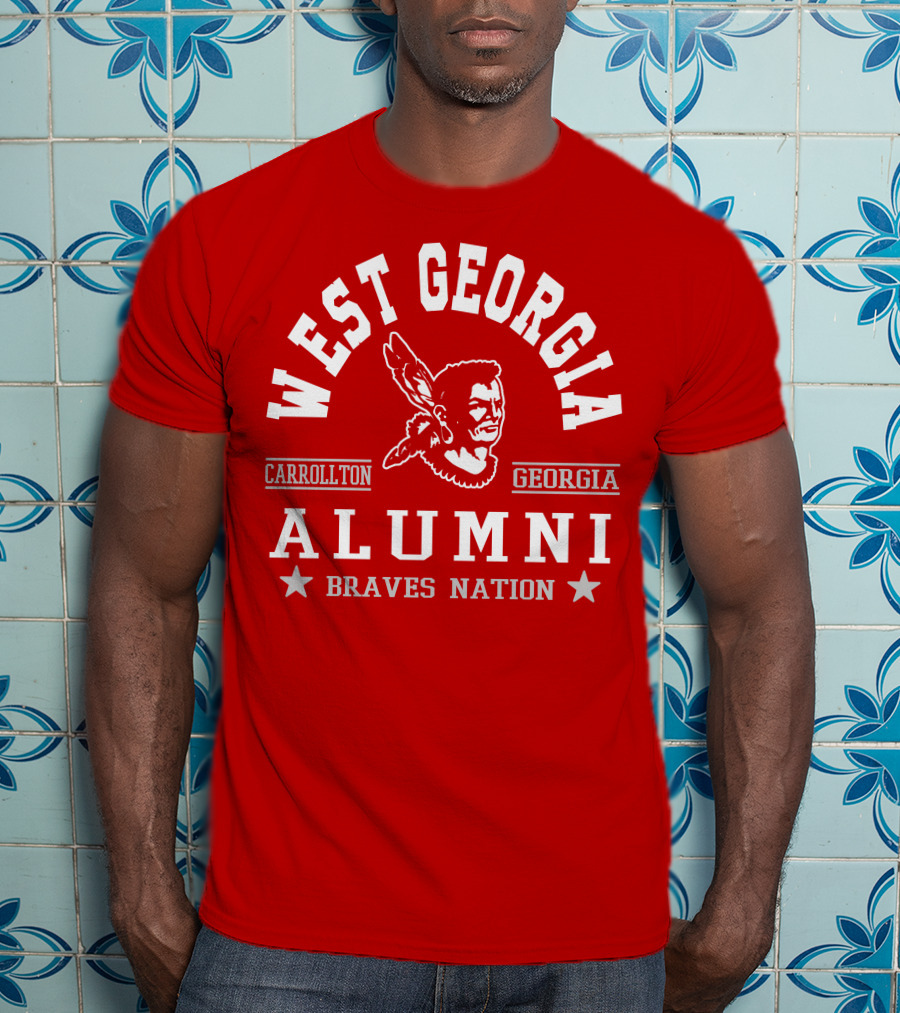 West Georgia Carrollton Georgia Alumni Braves Nation T-Shirt