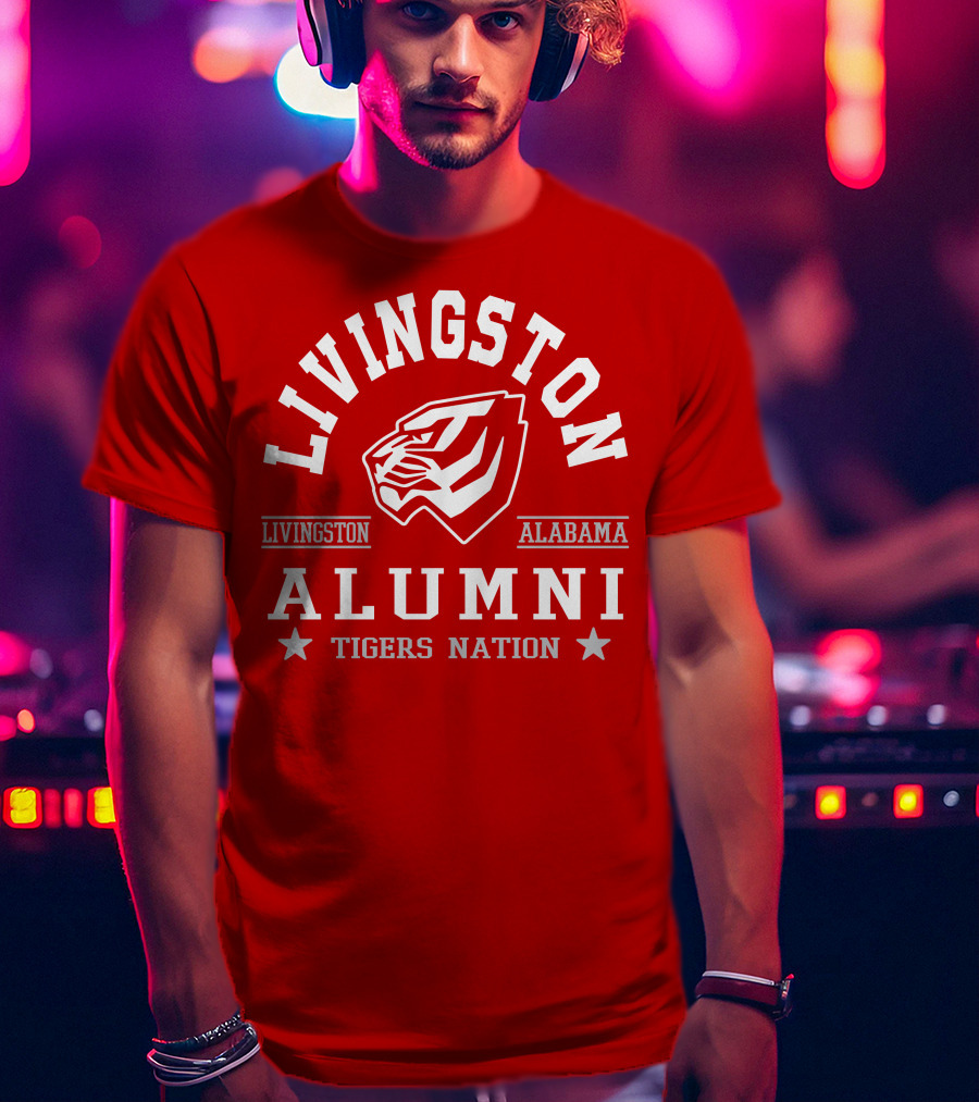 Livingston Alabama Alumni Tigers Nation T-Shirt