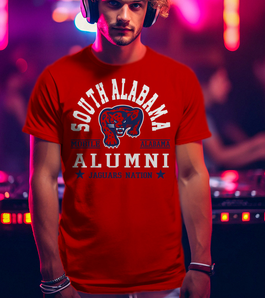 South Alabama Alumni Jaguars Nation Mobile Alabama T-Shirt